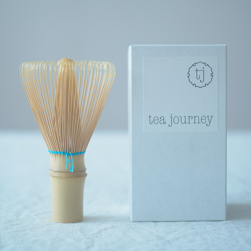tea journey オリジナル色糸茶筌（数穂）／ターコイズ